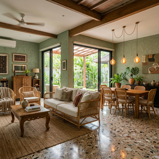 Open-Plan Living & Dining